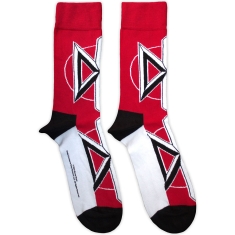Dead Kennedys - Logo Uni Red Socks (Eu 40-45)