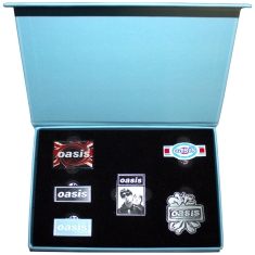 Oasis - Logos - Pin Badge Set
