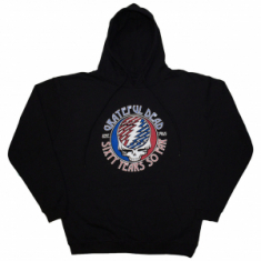 Grateful Dead - Stealie 60 Uni Bl Hoodie