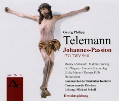 Telemann G P - St John Passion Twv 5:18 1733