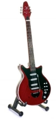 Queen - Minigitarr Brian May (Höjd Ca 25Cm)