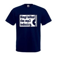 Vinyl Killed The Mp3 Industry - T-Shirt (Xx-Large)
