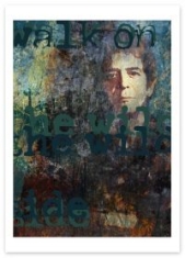 Reed Lou - Konsttryck (Storlek Ca 30X40cm)