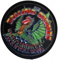 Rolling Stones - Patch Dragon Circle (10,2 Cm)
