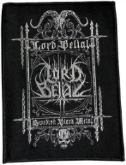 Lord Belial - Patch Swedish Black Metal (13,5 X 1