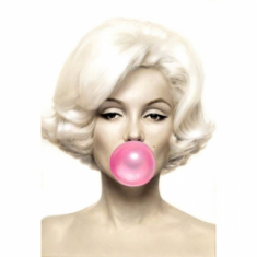 Marilyn Monroe  - Bubble Gum 91,5 X 61 Cm