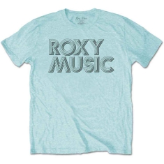 Roxy Music - Disco Logo Unisex T-Shirt 1XS (1XS)