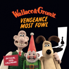 Wallace And Gromit  - 2026 Square Calendar