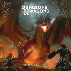 Dungeons & Dragons  - 2026 Square Calendar