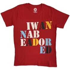 Stone Roses - Adored Uni Red T-Shirt