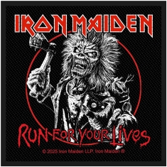 Iron Maiden - Run For Your Lives Standard Patch