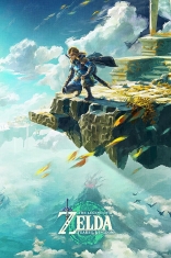 Game Poster - Zelda Tears Of Kingdom - Hyrule (91,5 X 61 Cm)