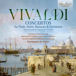 Antonio Vivaldi - Concertos For Flute, Violin, Bassoo