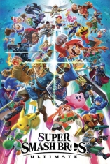 Game Poster - Super Smash Brothers (91,5 X 61 Cm)