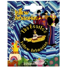 The Beatles - Yellow Submarine Spinning Sub Pin Badge