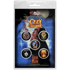 Ozzy Osbourne - Bark At The Moon Button Badge Pack