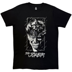 Joker - Black & White Grin Uni Bl T-Shirt