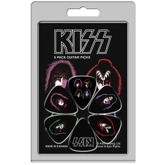 Kiss   - Faces Covers 6-Pack Plectrum Pack