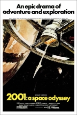 Movie Poster - 2001: A Space Odyssey (91,5 X 61 Cm)