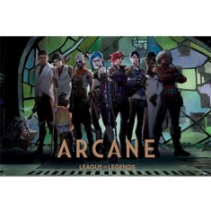 Game Poster - Arcane (Characters In Zaun Arcade)  Poster 91,5 X 61 Cm