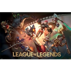 Game Poster - League Of Legends (Riot)  Poster 91,5 X 61 Cm
