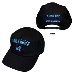 Guns N Roses - Sunset Strip 91 Bl Baseball Cap