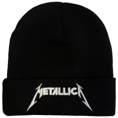 Metallica - Logo Bl Beanie Hat