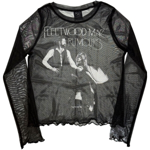 Fleetwood Mac - Rumours Lady Bl Mesh Crop