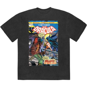 Marvel Comics - Tomb Of Dracula Stone Wash Uni Bl T-Shirt