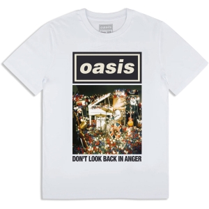 Oasis - Don't Look Back In Anger Single Cover Wht T-Shirt
