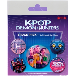 K-Pop Demon Hunters - Badge Pack
