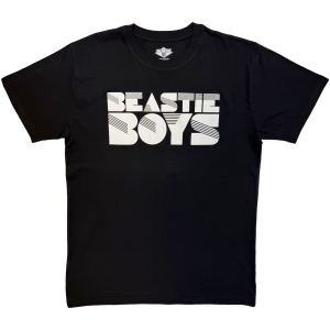Beastie Boys - Stripes Logo Mono Uni Bl T-Shirt