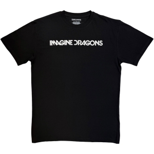 Imagine Dragons - Logo Mono Uni Bl T-Shirt