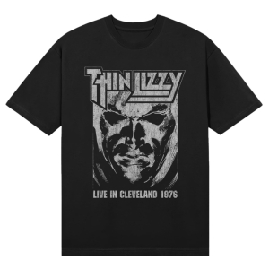 Thin Lizzy - Jailbreak Live In Cleveland 76 Uni Bl T-Shirt