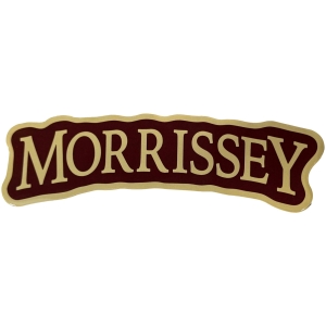 Morrissey - Arched Logo Sticker