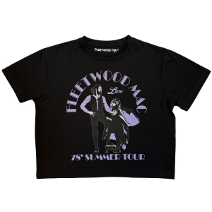 Fleetwood Mac - Summer Tour 78 Lady Bl Crop Top