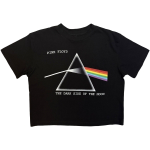 Pink Floyd - Dsotm Courier Lady Bl Crop Top