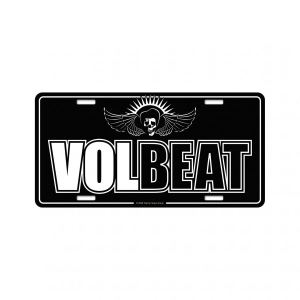 Volbeat - Number Plate Logo (30,5 X 15 Cm)