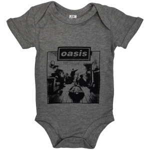 Oasis - Definitely Maybe Frame Toddler Grey Babygrow