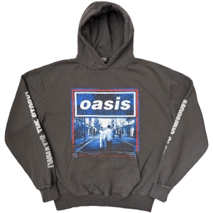 Oasis - What's The Story Blue Tone Uni Char Hoodie