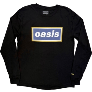 Oasis - Navy Gold Logo Uni Bl Longsleeve