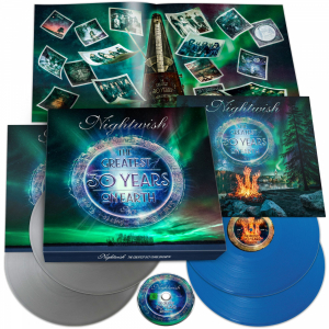 Nightwish - The Greatest 30 Years On Earth (4Lp Silver & Blue+Br Boxset Incl 36 Page Booklet)