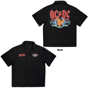 Ac/Dc - On Tour '83 Uni Bl Casual Shirt