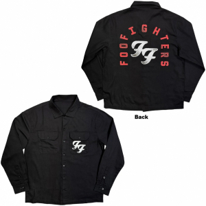 Foo Fighters - Red Arch Logo Uni Bl Casual Shirt