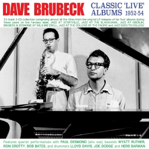 Brubeck Dave - Classic 'Live' Albums 1952-54