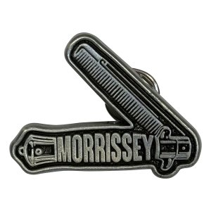 Morrissey - Comb Pin Badge