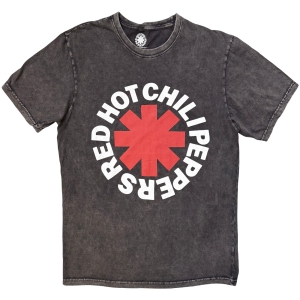 Red Hot Chili Peppers - Classic Asterisk Stone Wash Uni Char T-Shirt