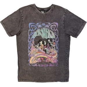 The Who - Psych Floral Stone Wash Uni Char T-Shirt