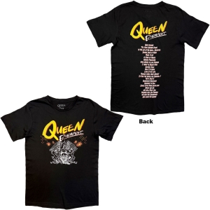Queen - Budapest Setlist Uni Bl T-Shirt