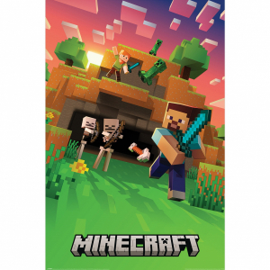 Minecraft - Cinematic Skeletons Maxi Poster 91,5 X 61 Cm